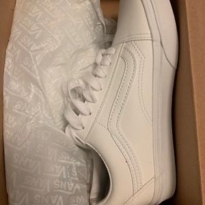 Brand new white vans
